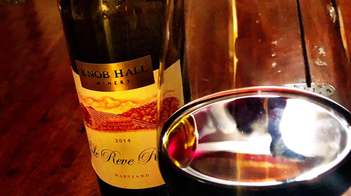 From Behind the Bar October 2: Beverage of the Week – Knob Hall’s Le Reve Rouge